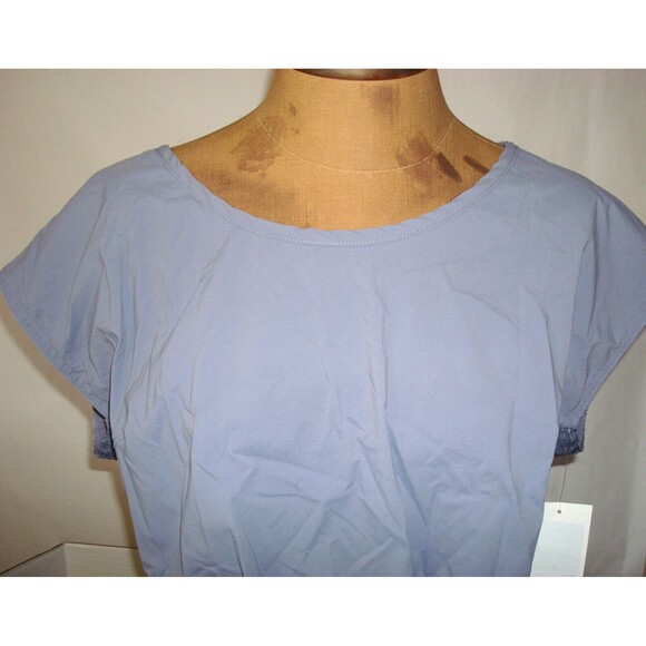 NWT New Womens Columbia Peak to Point Dress M Logo Purple Open Lace Back Cooling - Picture 5 of 11